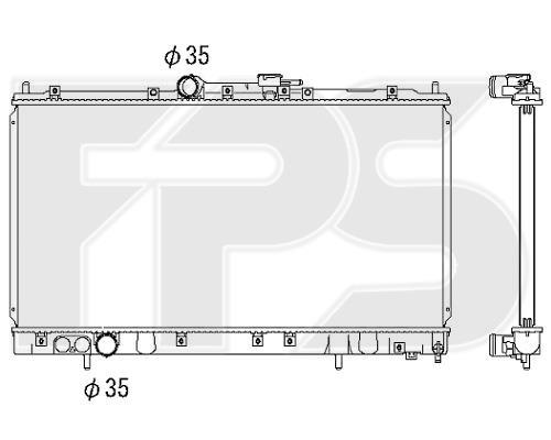 FPS FP 48 A561-X Kühler motorkühlung FP48A561X: Kaufen Sie zu einem guten Preis in Polen bei 2407.PL!