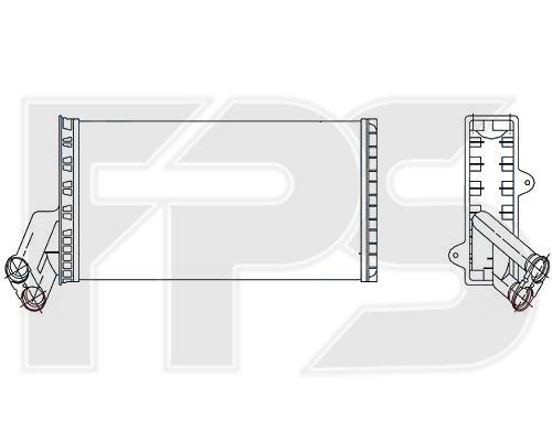 FPS FP 26 N12-X Радіатор опалювача салону FP26N12X: Приваблива ціна - Купити у Польщі на 2407.PL!