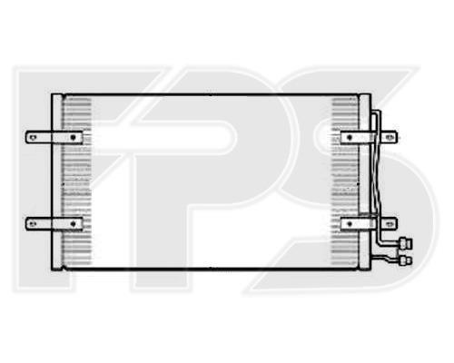 FPS FP 74 K462-X Радиатор кондиционера (Конденсатор) FP74K462X: Отличная цена - Купить в Польше на 2407.PL!