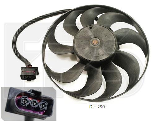FPS FP 74 W81 Hub, engine cooling fan wheel FP74W81: Buy near me in Poland at 2407.PL - Good price!