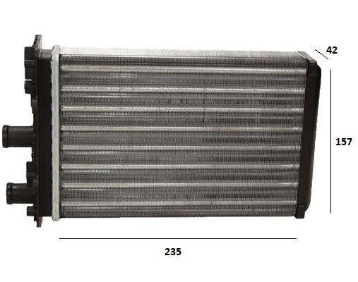 FPS FP 74 N201 Радиатор отопителя салона FP74N201: Отличная цена - Купить в Польше на 2407.PL!