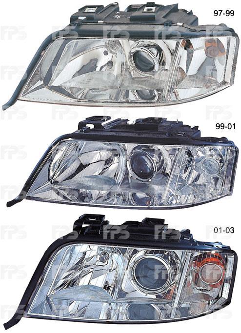 FPS FP 0014 R6-E Headlight right FP0014R6E: Buy near me in Poland at 2407.PL - Good price!