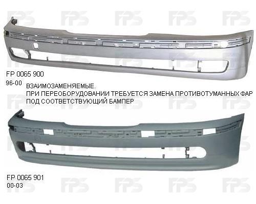 FPS FP 0065 901 Front bumper FP0065901: Buy near me in Poland at 2407.PL - Good price!