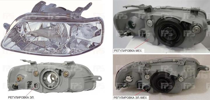 FPS FP 1703 R2-E Headlight right FP1703R2E: Buy near me in Poland at 2407.PL - Good price!
