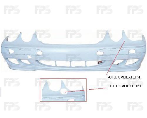 FPS FP 3527 902 Front bumper FP3527902: Buy near me in Poland at 2407.PL - Good price!