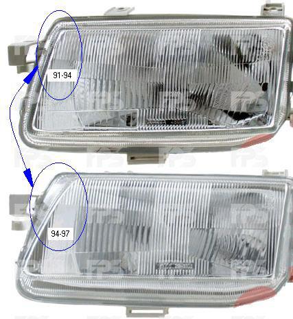FPS FP 5050 R2-E Headlight right FP5050R2E: Buy near me in Poland at 2407.PL - Good price!