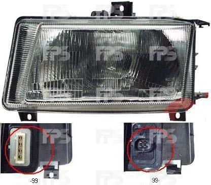 FPS FP 9505 R1-E Headlight left FP9505R1E: Buy near me in Poland at 2407.PL - Good price!