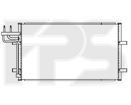 FPS FP 28 K82-X Радіатор кондиціонера (Конденсатор) FP28K82X: Приваблива ціна - Купити у Польщі на 2407.PL!