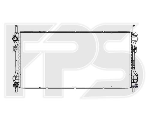 FPS FP 28 A741-X Радіатор охолодження двигуна FP28A741X: Приваблива ціна - Купити у Польщі на 2407.PL!