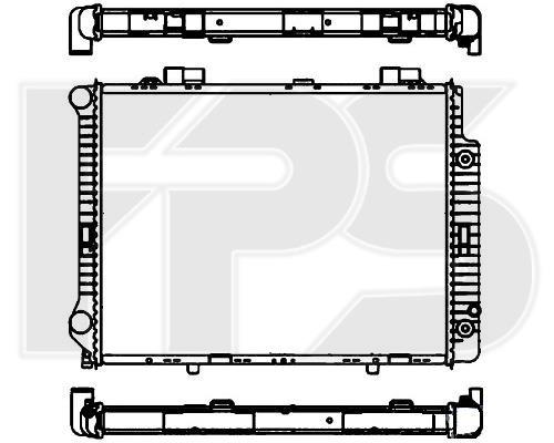 FPS FP 46 A230 Kühler motorkühlung FP46A230: Kaufen Sie zu einem guten Preis in Polen bei 2407.PL!