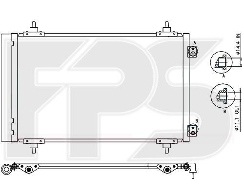 FPS FP 54 K239-X Kühlmodul FP54K239X: Kaufen Sie zu einem guten Preis in Polen bei 2407.PL!