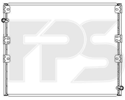FPS FP 70 K237-X Радіатор кондиціонера (Конденсатор) FP70K237X: Приваблива ціна - Купити у Польщі на 2407.PL!