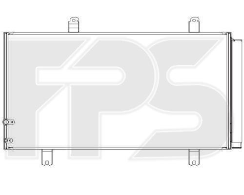 FPS FP 70 K479 Радіатор кондиціонера (Конденсатор) FP70K479: Приваблива ціна - Купити у Польщі на 2407.PL!