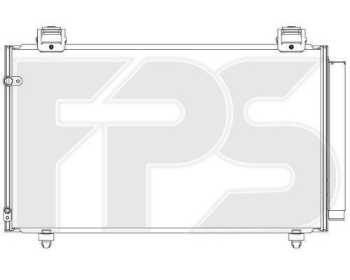 FPS FP 70 K484-X Радіатор кондиціонера (Конденсатор) FP70K484X: Приваблива ціна - Купити у Польщі на 2407.PL!