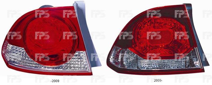 FPS FP 3011 F1-E Tail lamp outer left FP3011F1E: Buy near me in Poland at 2407.PL - Good price!