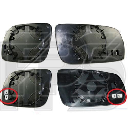 FPS FP 6405 M51 Left side mirror insert FP6405M51: Buy near me at 2407.PL in Poland at an Affordable price!