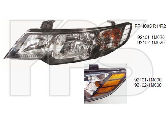 FPS FP 4005 R2-E Headlight right FP4005R2E: Buy near me in Poland at 2407.PL - Good price!