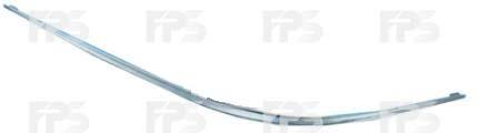 FPS FP 4610 936 Moulding right trim bumper front chrom FP4610936: Buy near me in Poland at 2407.PL - Good price!