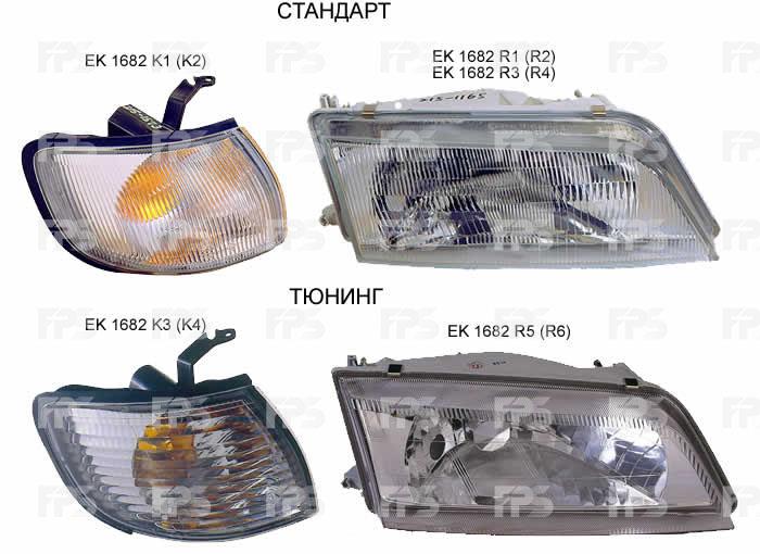FPS FP 1682 R6-E Headlight right FP1682R6E: Buy near me in Poland at 2407.PL - Good price!