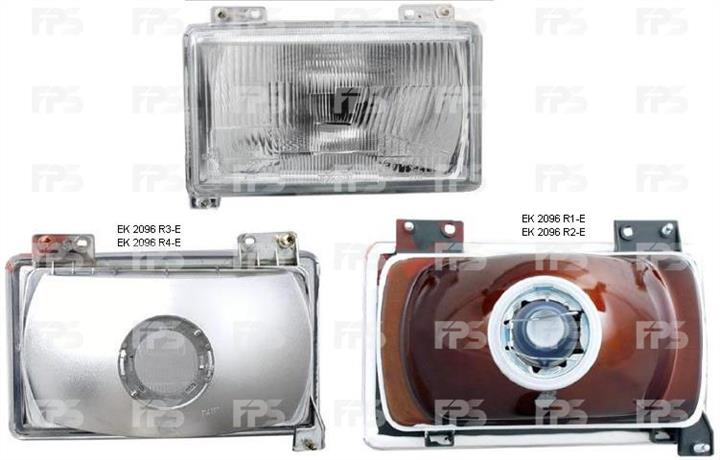 FPS FP 2096 R4-E Headlight right FP2096R4E: Buy near me in Poland at 2407.PL - Good price!