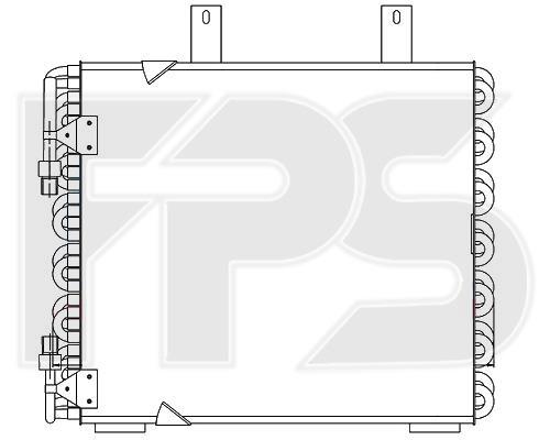 FPS FP 14 K363-X Радиатор кондиционера (Конденсатор) FP14K363X: Отличная цена - Купить в Польше на 2407.PL!