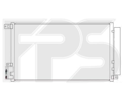 FPS FP 26 K151 Радиатор кондиционера (Конденсатор) FP26K151: Купить в Польше - Отличная цена на 2407.PL!
