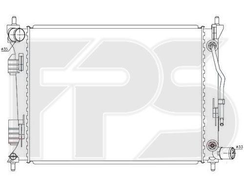 FPS FP 32 A372 Radiator, engine cooling FP32A372: Buy near me in Poland at 2407.PL - Good price!