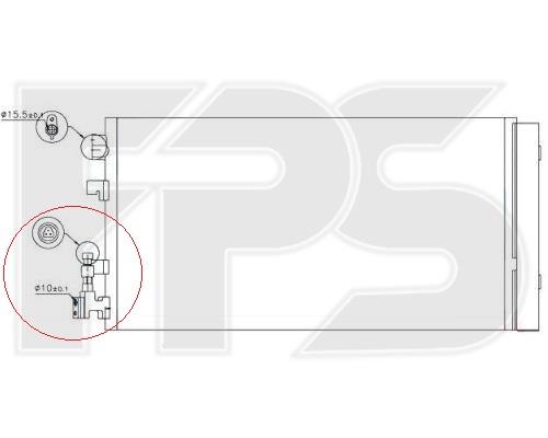 FPS FP 56 K165-X Радіатор кондиціонера (Конденсатор) FP56K165X: Приваблива ціна - Купити у Польщі на 2407.PL!