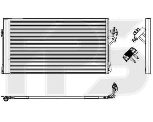 FPS FP 46 K31-X Радиатор кондиционера (Конденсатор) FP46K31X: Отличная цена - Купить в Польше на 2407.PL!