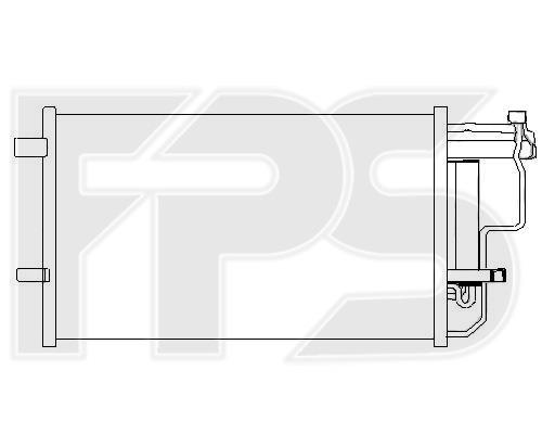 FPS FP 44 K224-X Радіатор кондиціонера (Конденсатор) FP44K224X: Приваблива ціна - Купити у Польщі на 2407.PL!