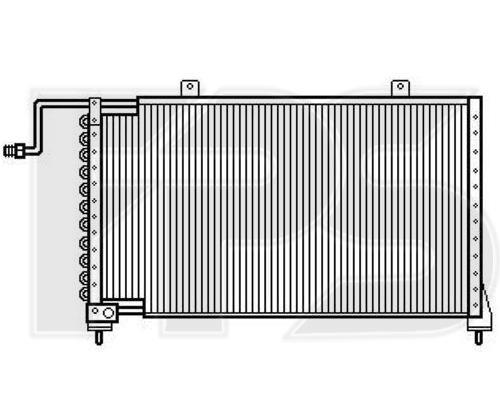 FPS FP 44 K394-X Радиатор кондиционера (Конденсатор) FP44K394X: Отличная цена - Купить в Польше на 2407.PL!