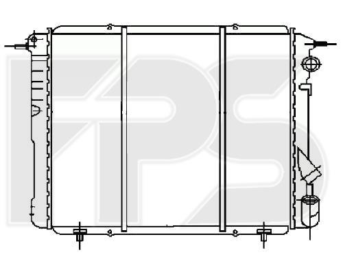 FPS FP 56 A928-P Радіатор охолодження двигуна FP56A928P: Приваблива ціна - Купити у Польщі на 2407.PL!