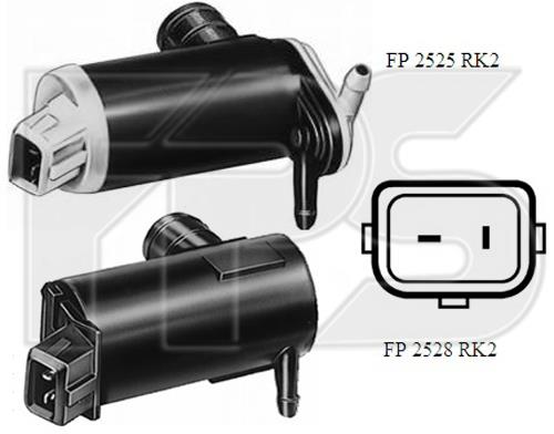 FPS FP 2525 RK2 Washer pump FP2525RK2: Buy near me at 2407.PL in Poland at an Affordable price!