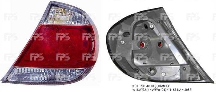 FPS FP 8163 F3-E Lampa tylna lewa FP8163F3E: Dobra cena w Polsce na 2407.PL - Kup Teraz!