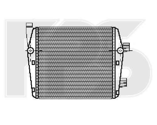 FPS FP 74 A84-X Радиатор охлаждения двигателя FP74A84X: Отличная цена - Купить в Польше на 2407.PL!