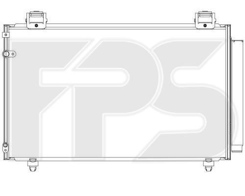 FPS FP 70 K482 Радіатор кондиціонера (Конденсатор) FP70K482: Приваблива ціна - Купити у Польщі на 2407.PL!