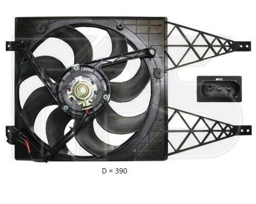 FPS FP 74 W163 Engine cooling fan assembly FP74W163: Buy near me in Poland at 2407.PL - Good price!