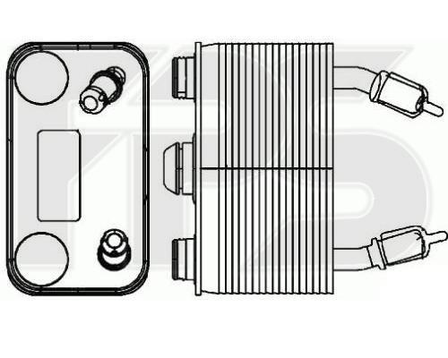 FPS FP 14 B31 Oil cooler FP14B31: Buy near me in Poland at 2407.PL - Good price!