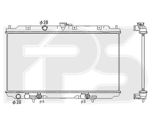 FPS FP 50 A613 Kühler motorkühlung FP50A613: Kaufen Sie zu einem guten Preis in Polen bei 2407.PL!