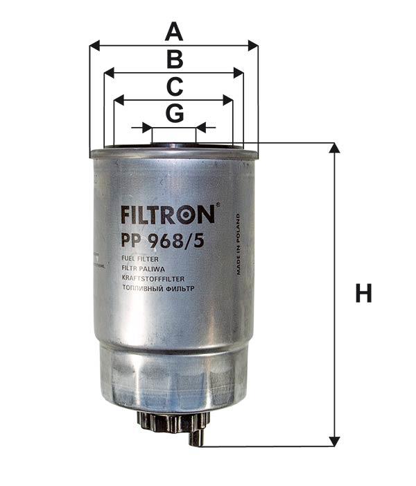 Filtron PP 968/5 Fuel filter PP9685: Buy near me in Poland at 2407.PL - Good price!