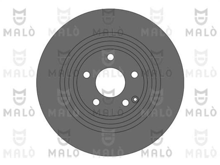 Malo 1110441 Front brake disc ventilated 1110441: Buy near me in Poland at 2407.PL - Good price!