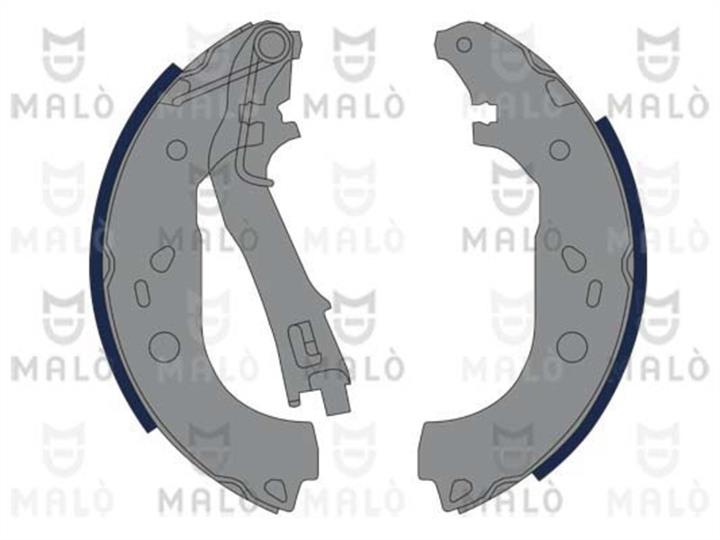 Malo 1390028 Brake shoe set 1390028: Buy near me in Poland at 2407.PL - Good price!