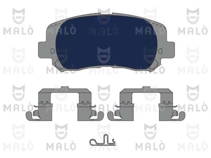 Malo 1051204 Brake Pad Set, disc brake 1051204: Buy near me in Poland at 2407.PL - Good price!