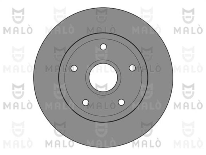Malo 1110488 Rear brake disc, non-ventilated 1110488: Buy near me at 2407.PL in Poland at an Affordable price!