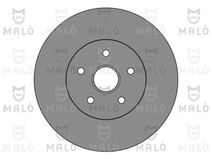 Malo 1110483 Тормозной диск задний невентилируемый 1110483: Отличная цена - Купить в Польше на 2407.PL!