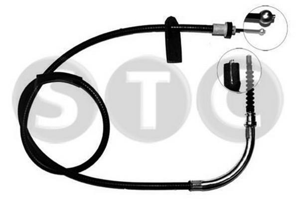 STC T480398 Parking brake cable, right T480398: Buy near me in Poland at 2407.PL - Good price!