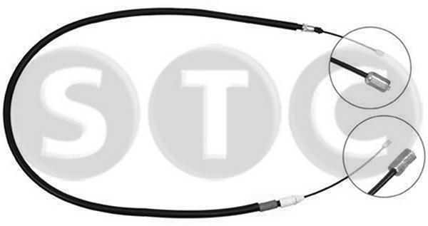 STC T483087 Parking brake cable, right T483087: Buy near me in Poland at 2407.PL - Good price!