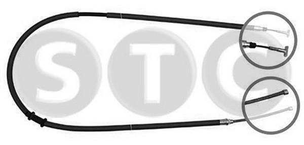 STC T481356 Parking brake cable left T481356: Buy near me in Poland at 2407.PL - Good price!