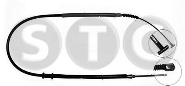 STC T481280 Parking brake cable left T481280: Buy near me in Poland at 2407.PL - Good price!