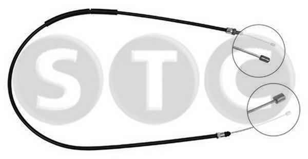 STC T480809 Parking brake cable, right T480809: Buy near me in Poland at 2407.PL - Good price!
